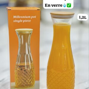 BOUTEILLE MILLENIUM en verre 1,2 Litre