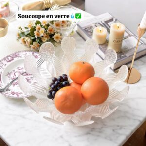 SOUCOUPE EN VERRE DURE