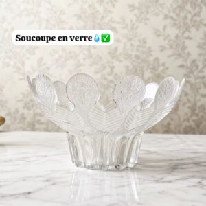SOUCOUPE EN VERRE DURE