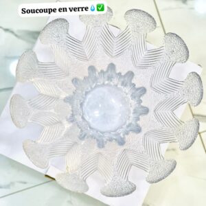 SOUCOUPE EN VERRE DURE