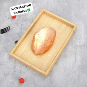 PLATEAU EN BOIS 3Pieces