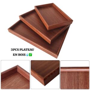 PLATEAU EN BOIS 3Pieces