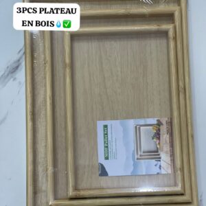 PLATEAU EN BOIS 3Pieces