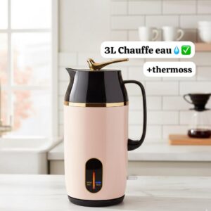 THERMOS + CHAUFFE EAU intégré 3Litres