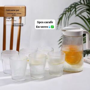 5 PIECES - 1 CARAFE + 4 VERRES