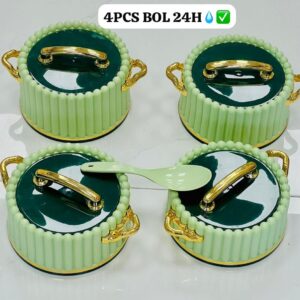 ENSEMBLE DE 4 BOLS 24H