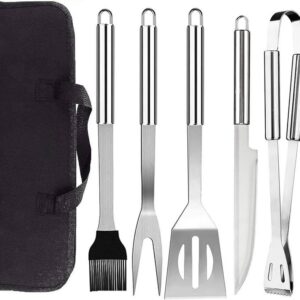 SET DE 5 PIECES USTENSILE BARBECUE  F.U26