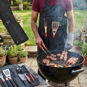 SET DE 5 PIECES USTENSILE BARBECUE  F.U26
