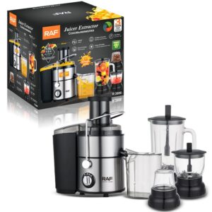 EXTRACTEUR DE JUS 4 EN 1 MULTIFONCTION A LARGE GOULOTTE   F.U26