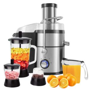 EXTRACTEUR DE JUS 4 EN 1 MULTIFONCTION A LARGE GOULOTTE   F.U26