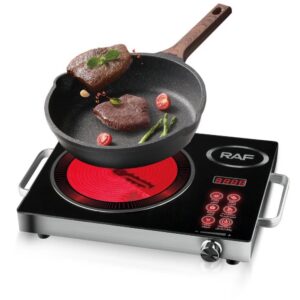 CUISINIERE ELECTRIQUE INFRA ROUGE A PLAQUE MICRO-CRISTALLINE F.U26
