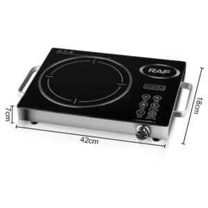 CUISINIERE ELECTRIQUE INFRA ROUGE A PLAQUE MICRO-CRISTALLINE F.U26